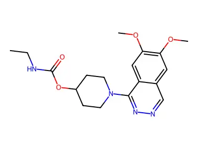 Carbazeran structure