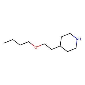 4-(2-Butoxyethyl)piperidine structure