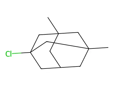 1-Chloro-3,5-dimethyladamantane structure
