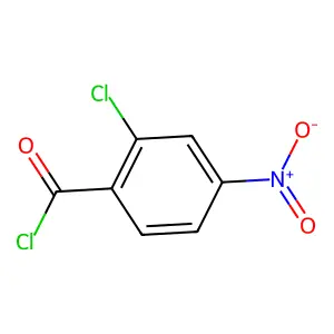 2-氯-4-硝基苯甲酰氯 structure