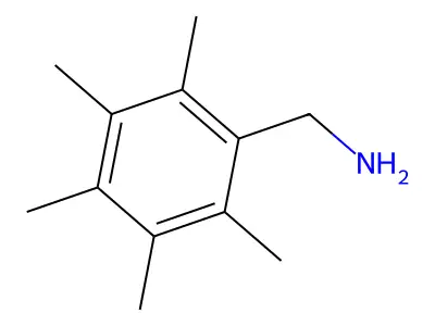 (2,3,4,5,6-Pentamethylphenyl)methanamine structure