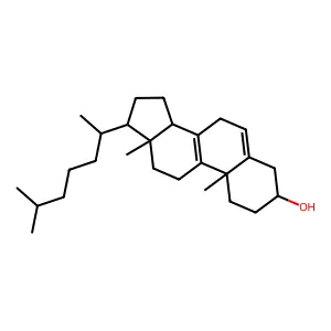 8-Dehydrocholesterol structure