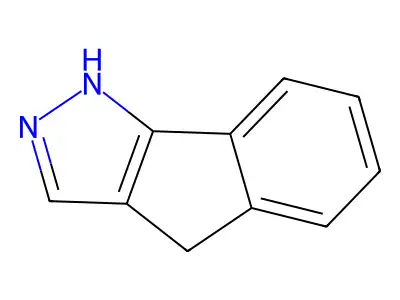 2,4-Dihydroindeno(1,2-C)pyrazole structure
