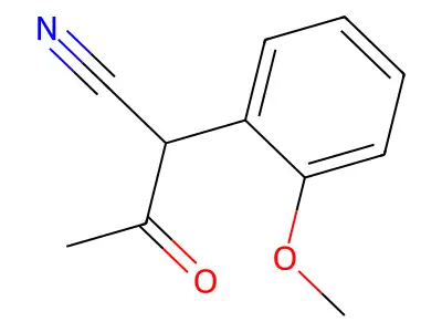 2-(2-Methoxyphenyl)-3-oxobutyronitrile structure