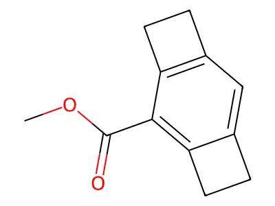 Tricyclo(6.2.0.0(3,6))deca-1(8),2,6-triene-2-carboxylic acid methyl ester structure