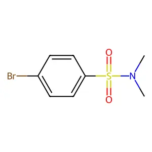 4-Bromo-N,N-dimethylbenzenesulphonamide structure