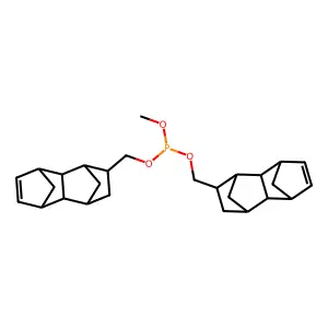 methylbis[methyl]phosphite structure