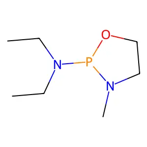 2-Diethylamino-1,3,2-dioxaphospholidine structure
