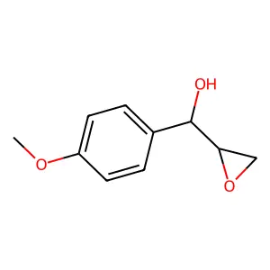α-(环氧乙基)对甲氧基苄醇 structure