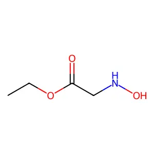 Ethyl 2-(hydroxyamino)acetate structure