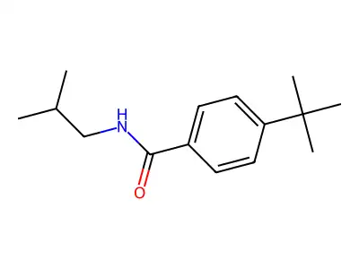 4-Tert-butyl-N-isobutylbenzamide structure