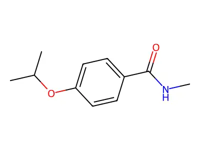 4-isopropoxy-N-methylbenzamide structure