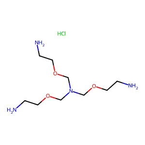Ethanamine, 2,2',2''-(nitrilotris(methyleneoxy))tris-, hydrochloride (1:1) structure