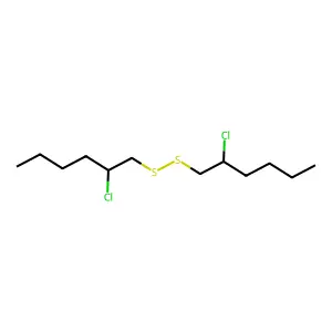 双(2-氯己基)二硫化物 structure