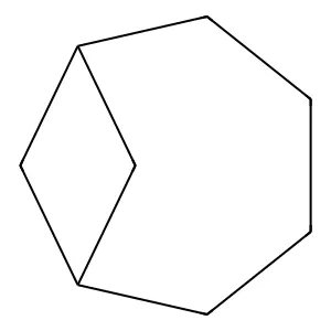 Bicyclo(4.1.1)octane structure