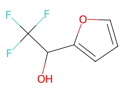 2,2,2-Trifluoro-1-(furan-2-yl)ethan-1-ol structure
