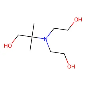 2-[Bis(2-hydroxyethyl)amino]-2-methylpropan-1-ol structure