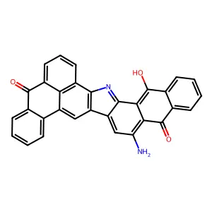 Anthra[1,9-ab]naphtho[2,3-i]carbazole-5,13,18(17H)-trione, 6-amino- structure