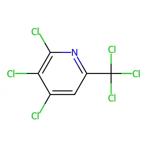 2,3,4-Trichloro-6-(trichloromethyl)pyridine structure