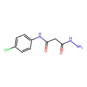 N-(4-氯苯基)-3-肼基-3-氧代丙酰胺 structure
