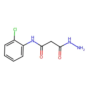N-(2-氯苯基)-3-肼基-3-氧代丙酰胺 structure