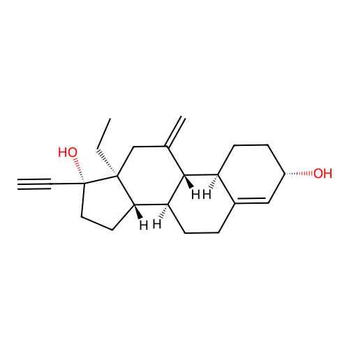 3beta-Hydroxydesogestrel structure