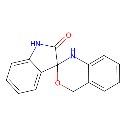 1,4-Dihydrospiro[benzo[d][1,3]oxazine-2,3'-indolin]-2'-one structure