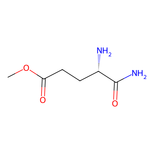 H-Glu(Ome)-Nh2 HCl structure