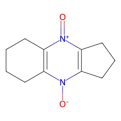 2,3,5,6,7,8-hexahydro-1H-cyclopenta[b]quinoxaline 4,9-dioxide structure