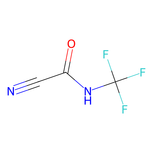 Carbonocyanidic amide, (trifluoromethyl)- structure