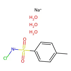 N-chloro-4-methylbenzenesulfonimidic acid structure