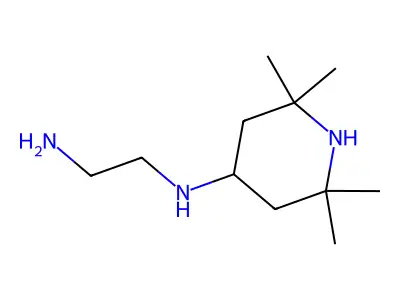 N-(2,2,6,6-Tetramethyl-4-piperidyl)ethylenediamine structure