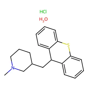 Methixene hydrochloride structure