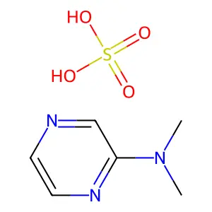 Ampyzine Sulfate structure
