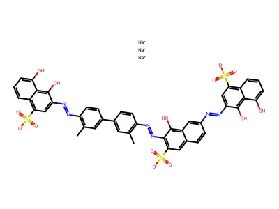 C.I. Direct Blue 26 structure