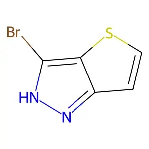 3-Bromo-1H-thieno[3,2-c]pyrazole structure