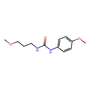 1-(4-Methoxyphenyl)-3-(3-methoxypropyl)urea structure
