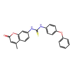 1-(4-Methyl-2-oxochromen-7-yl)-3-(4-phenoxyphenyl)thiourea structure