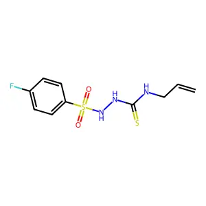 1-[(4-Fluorophenyl)sulfonylamino]-3-prop-2-enylthiourea structure
