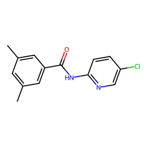 N-(5-chloropyridin-2-yl)-3,5-dimethylbenzamide structure