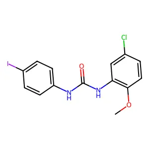 1-(5-Chloro-2-methoxyphenyl)-3-(4-iodophenyl)urea structure