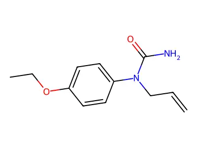 N-allyl-N'-(4-ethoxyphenyl)urea structure