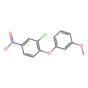 2-Chloro-1-(3-methoxyphenoxy)-4-nitrobenzene structure