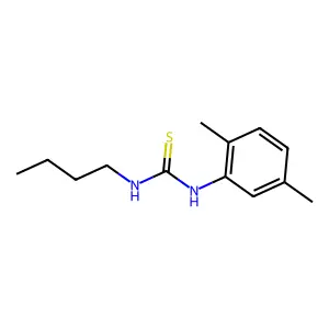 1-Butyl-3-(2,5-dimethylphenyl)thiourea structure