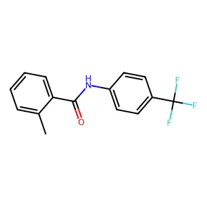 2-methyl-N-[4-(trifluoromethyl)phenyl]benzamide structure