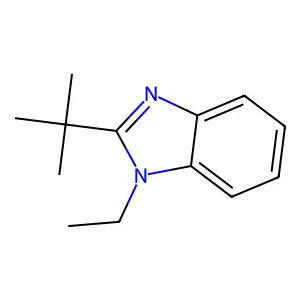 2-(tert-Butyl)-1-ethyl-1H-benzo[d]imidazole structure