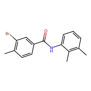 3-bromo-N-(2,3-dimethylphenyl)-4-methylbenzamide structure