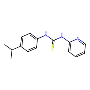 1-(4-Propan-2-ylphenyl)-3-pyridin-2-ylthiourea structure
