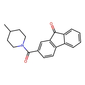 2-(4-Methyl-piperidine-1-carbonyl)-fluoren-9-one structure