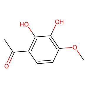 2,3-Dihydroxy-4-Methoxyacetophenone structure
